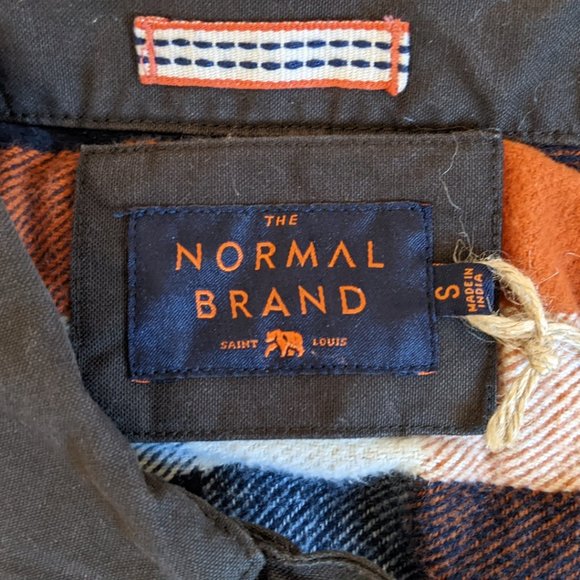 Normal Brand Waxed Canvas Jacket - Brown / S - Picture 6 of 8